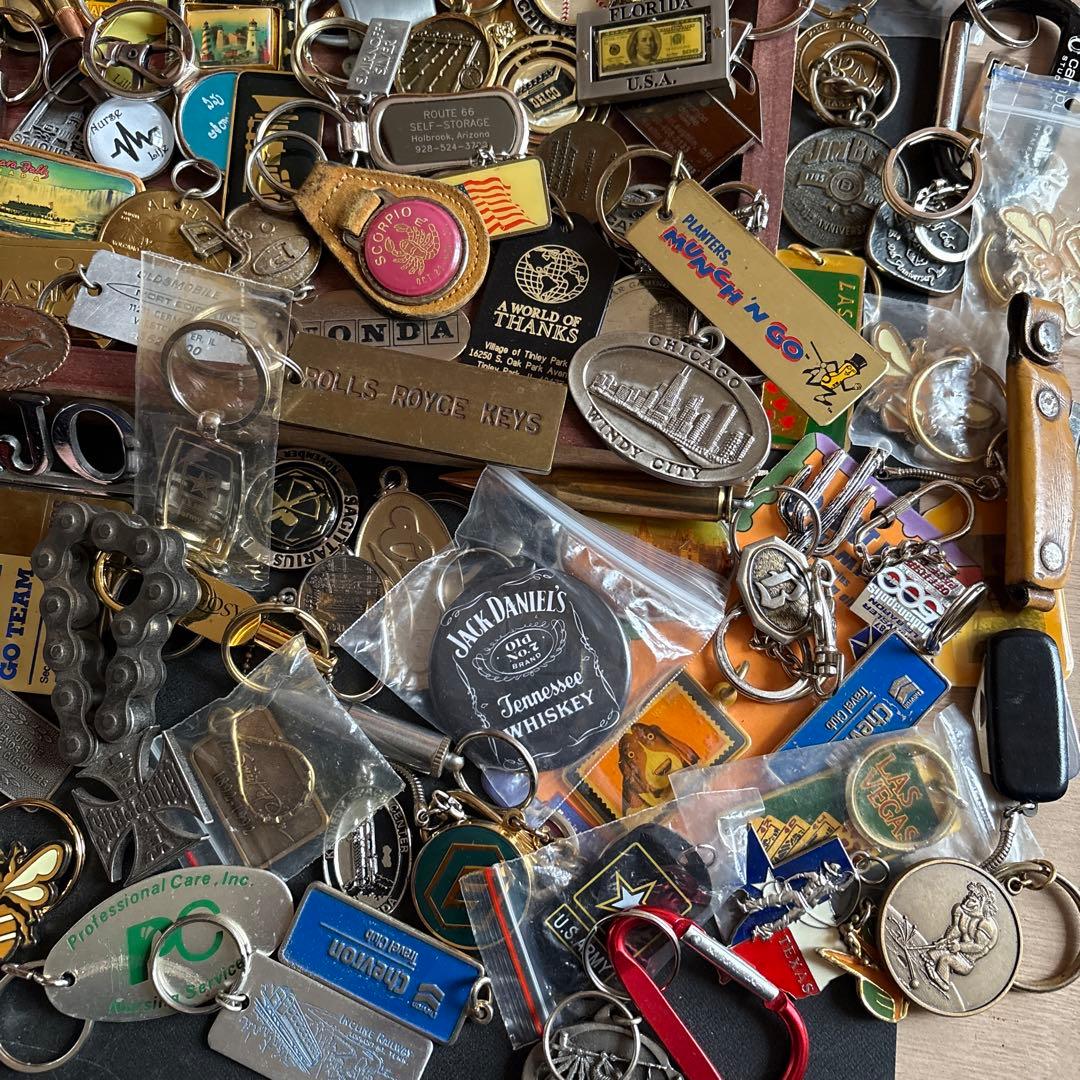 JUNK ／メタルキーチェーン／ まとめ売り／VINTAGE ／USA