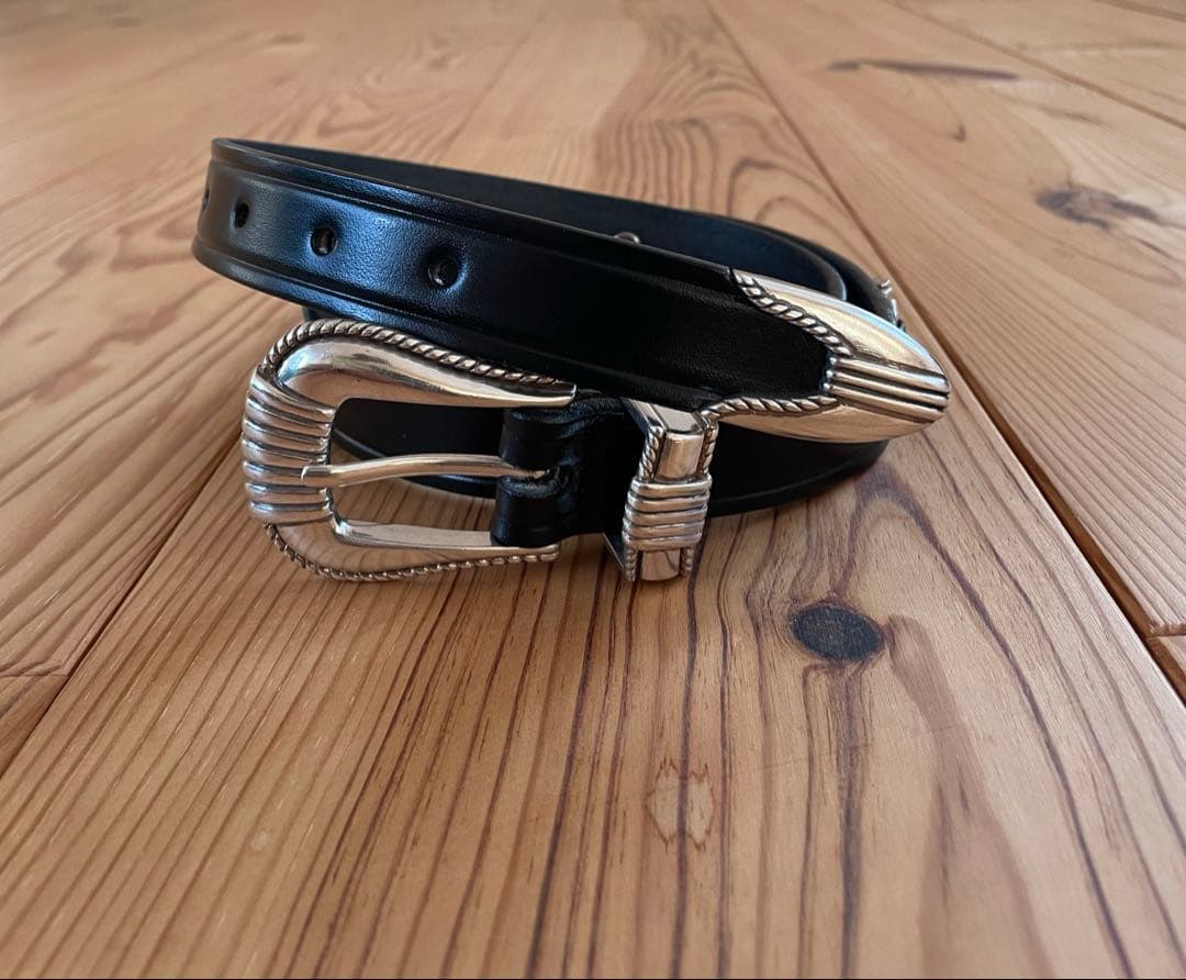 新品 30インチ TORY leather BIT western belt