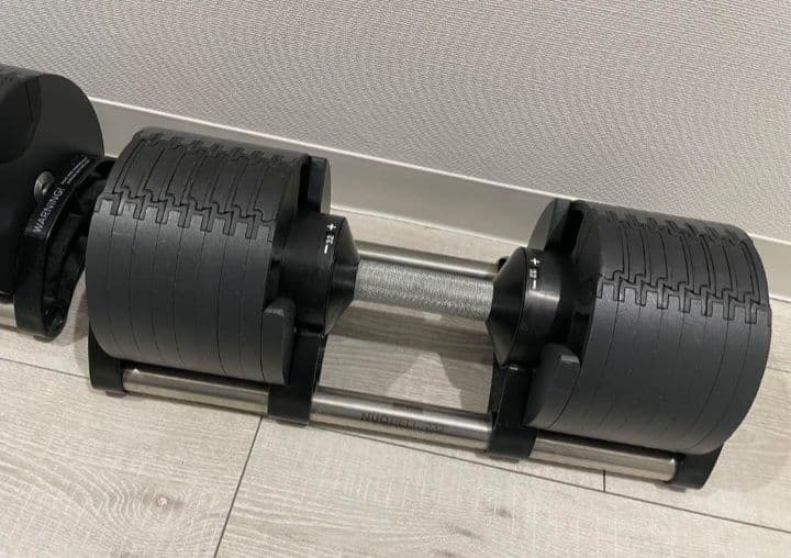 ②可変式ダンベル 2個セット