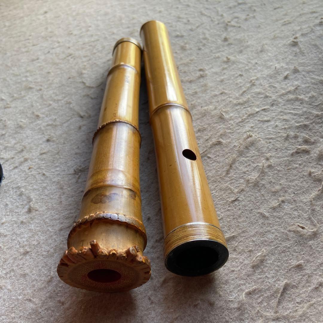 63 値下げ 尺八 ニ尺一寸管 銘 精華三印