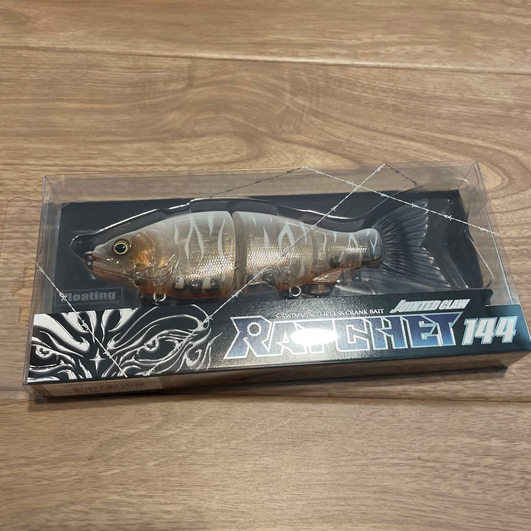 ガンクラフト　ジョインテッドクロー　ラチェット　144 おすずホワイトタイガー