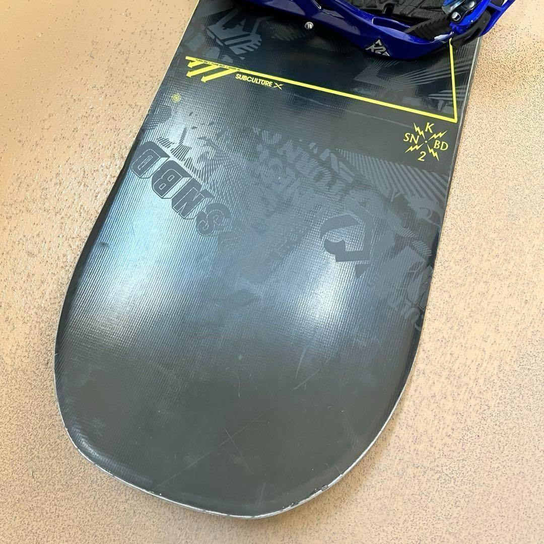 傑作ボード！ K2 ハイブリッド キャンバー SUBCULTURE 153 - メルカリ