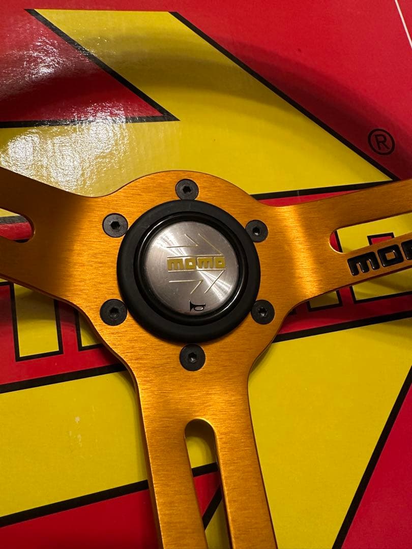 MOMOステアリング　DRIFTING JP BK/ORG 33