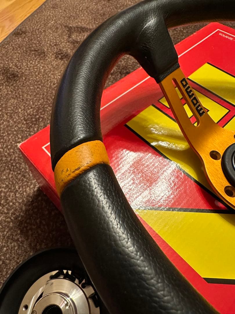 MOMOステアリング　DRIFTING JP BK/ORG 33