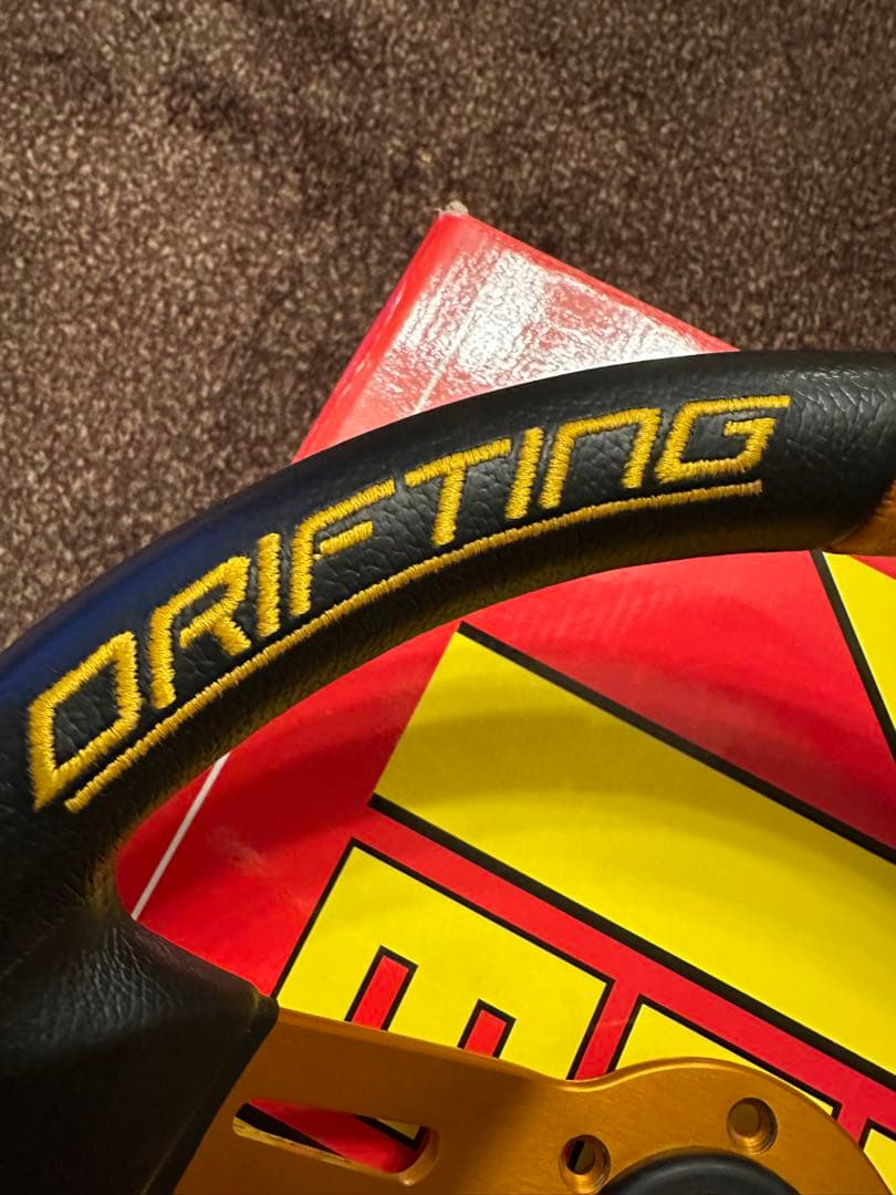 MOMOステアリング　DRIFTING JP BK/ORG 33