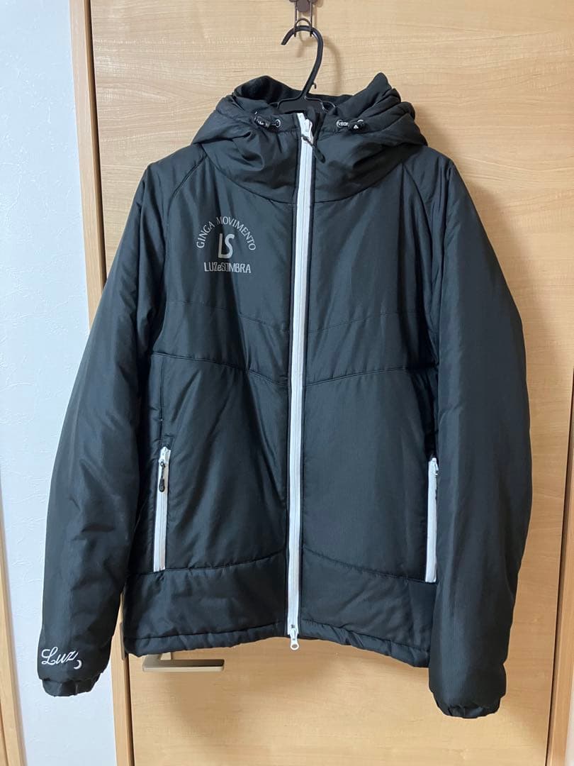 ルースイソンブラ 中綿ジャケットと中綿パンツセット ブラック