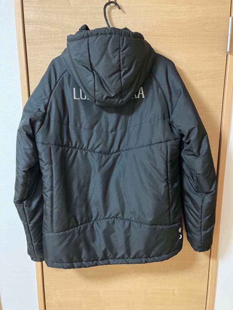 ルースイソンブラ 中綿ジャケットと中綿パンツセット ブラック