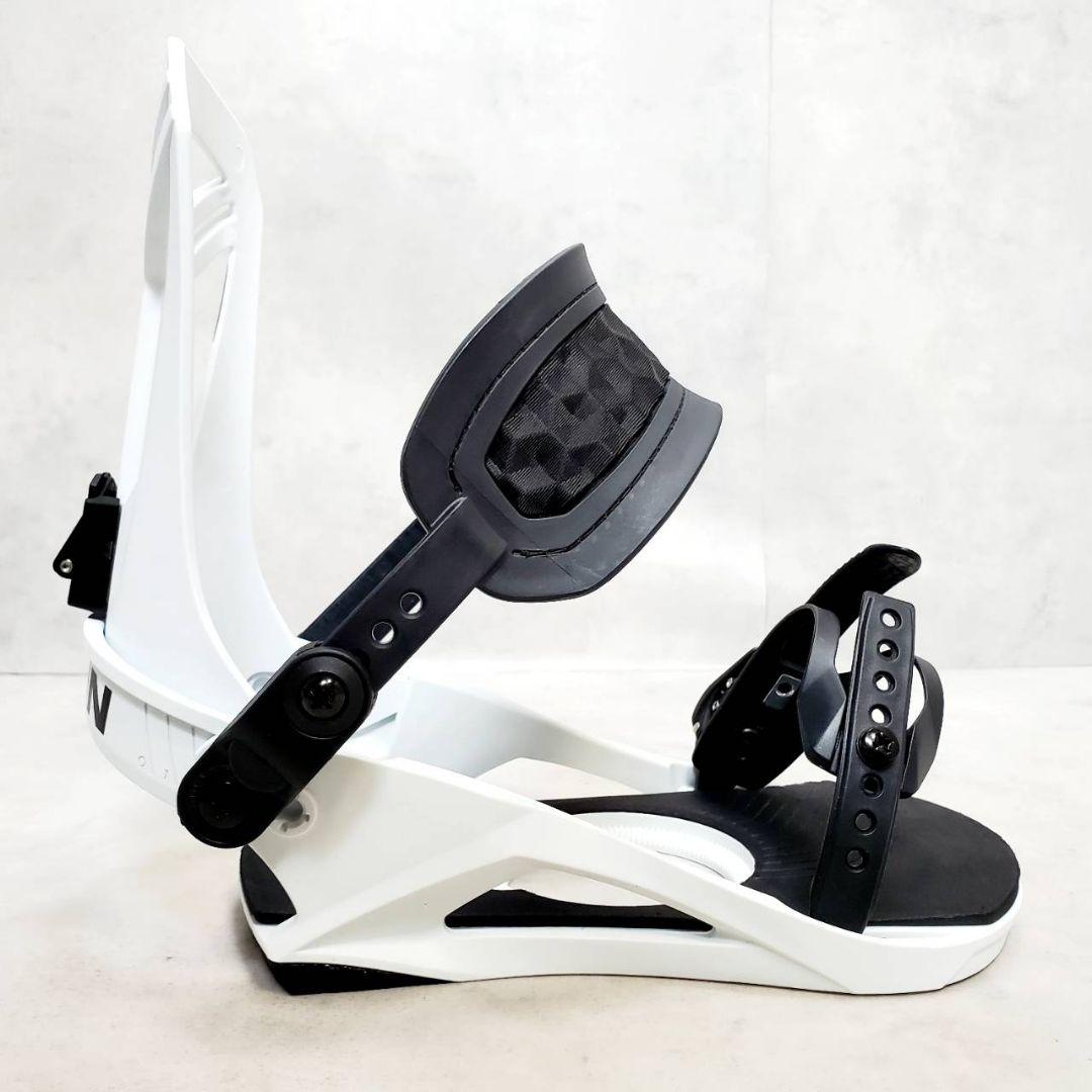 極美品 UNION フライトプロ ホワイト Mサイズ スノーボード ビンディング