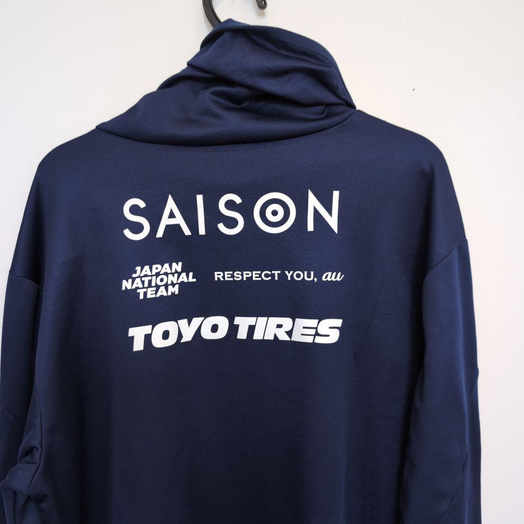 adidas 日本代表 トレーニングウェア ネイビー　２XＬサイズ