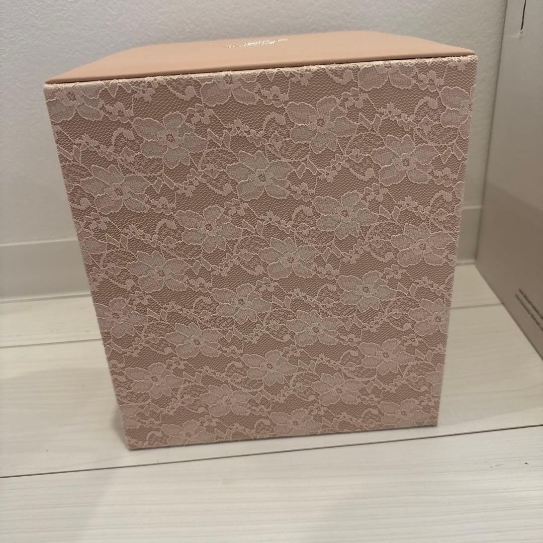 ジルスチュアート　JILLSTUART メイクアップボックス　ピンクレースリボン