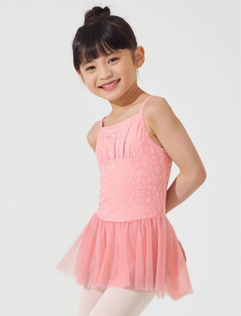 チャコット　スカート付レオタード 0101 ライトブルー　120 新品未使用