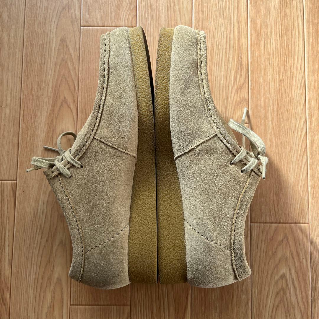 靴 Clarks Wallabees evo wp UK8.5 26.5cm
