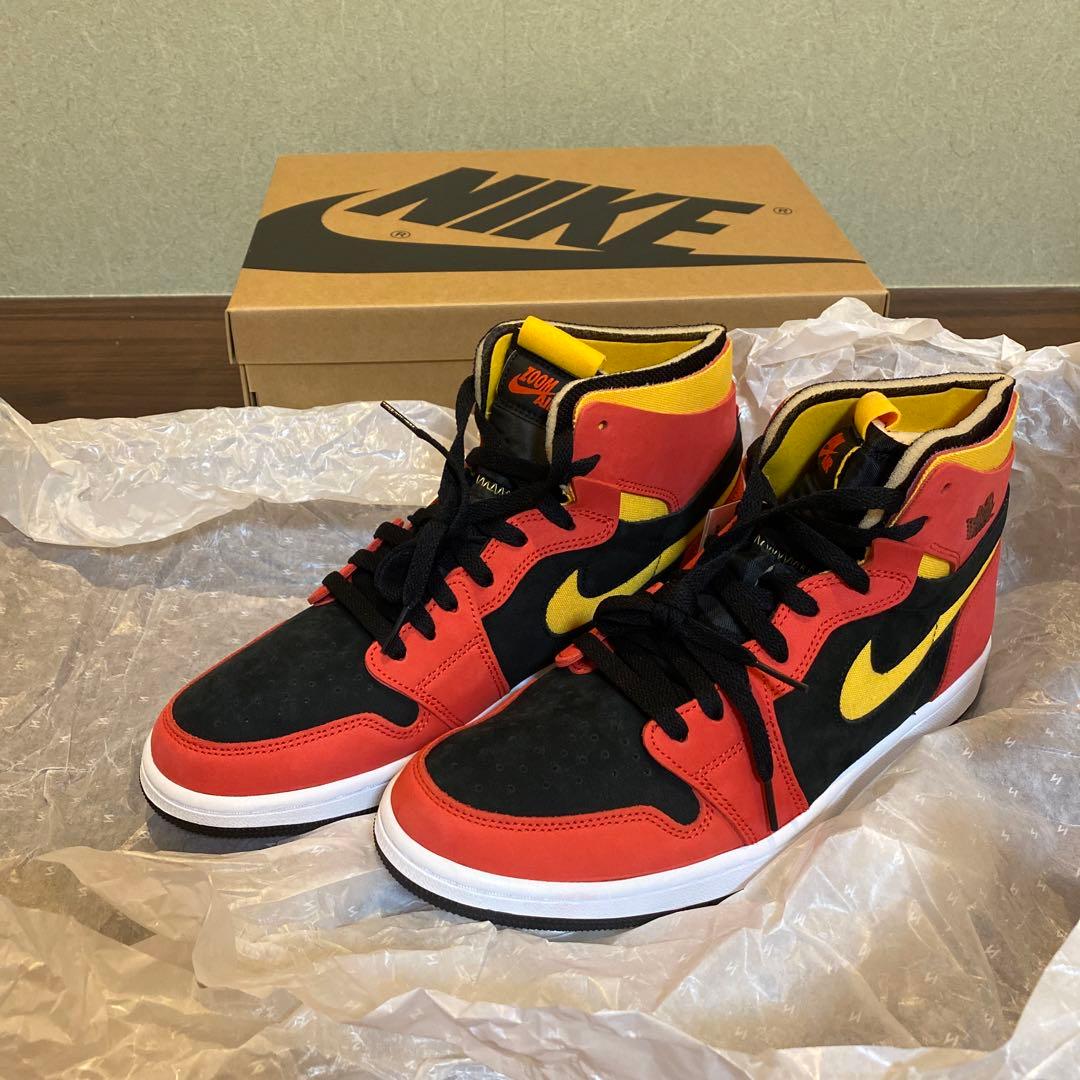 エアジョーダン1 ズーム コンフォート \"チリレッド\" 28.5