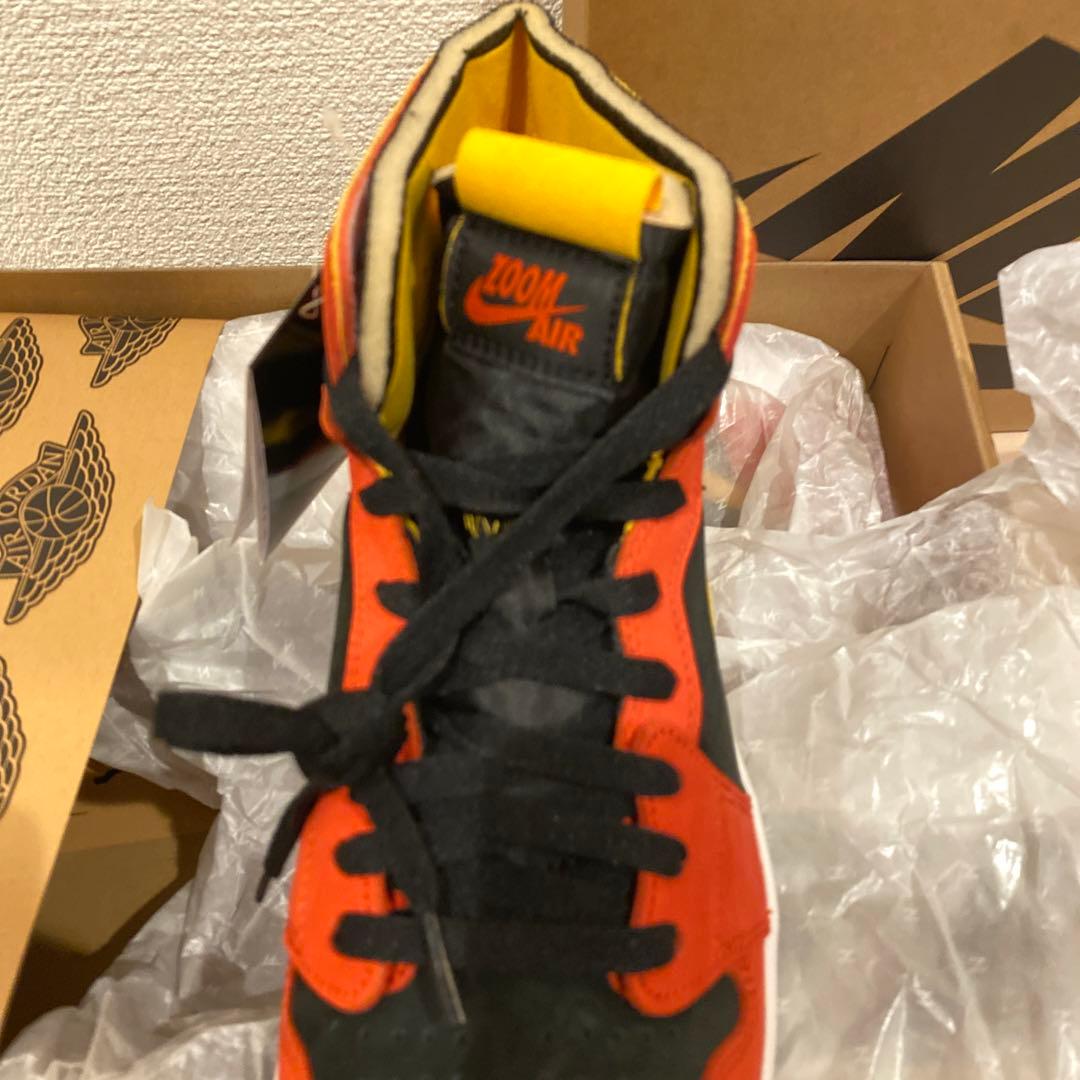 エアジョーダン1 ズーム コンフォート \"チリレッド\" 28.5