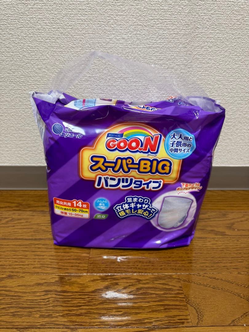 GOONスーパーBIG パンツタイプ　8パック