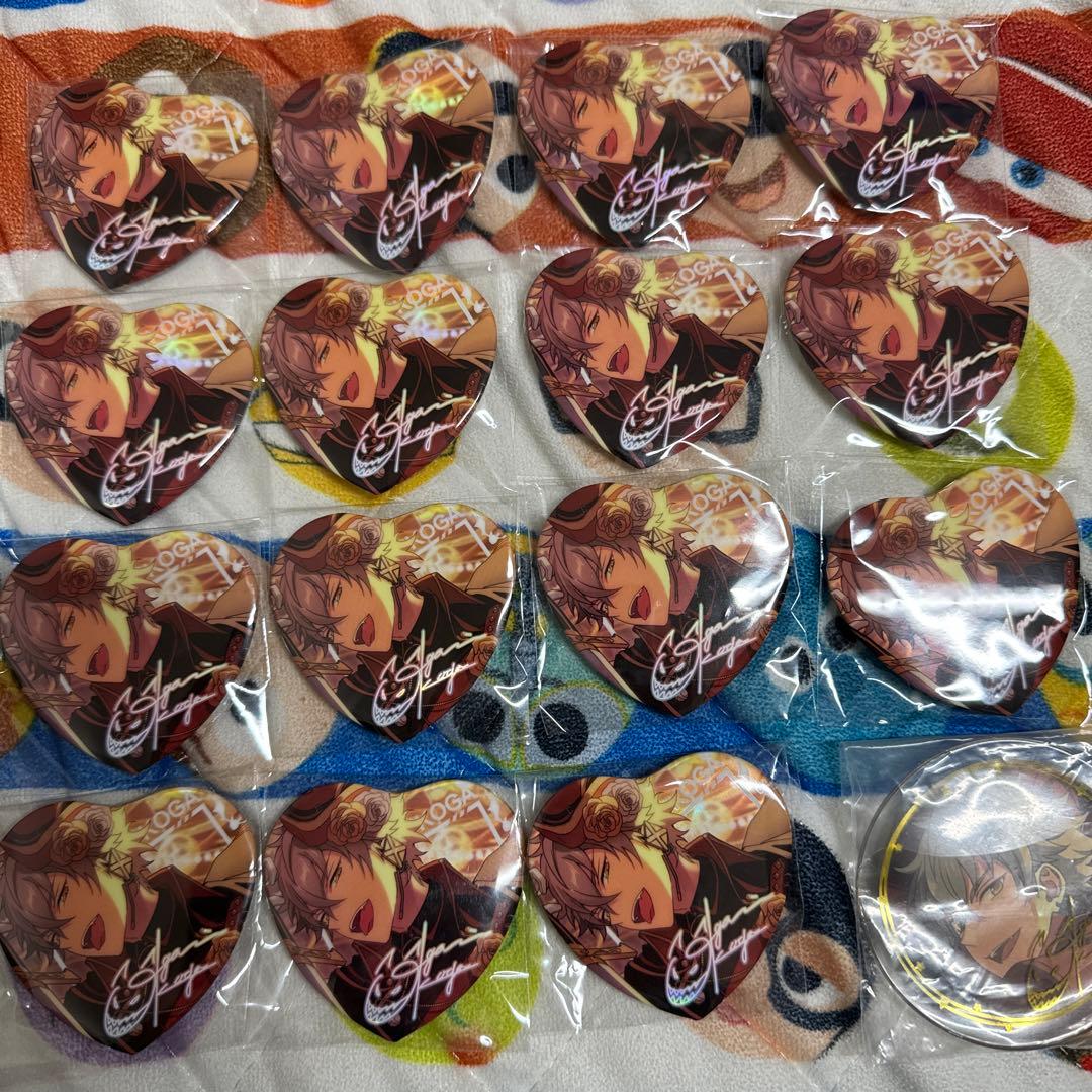 あんスタ 中国 願望 ハート缶バッジ