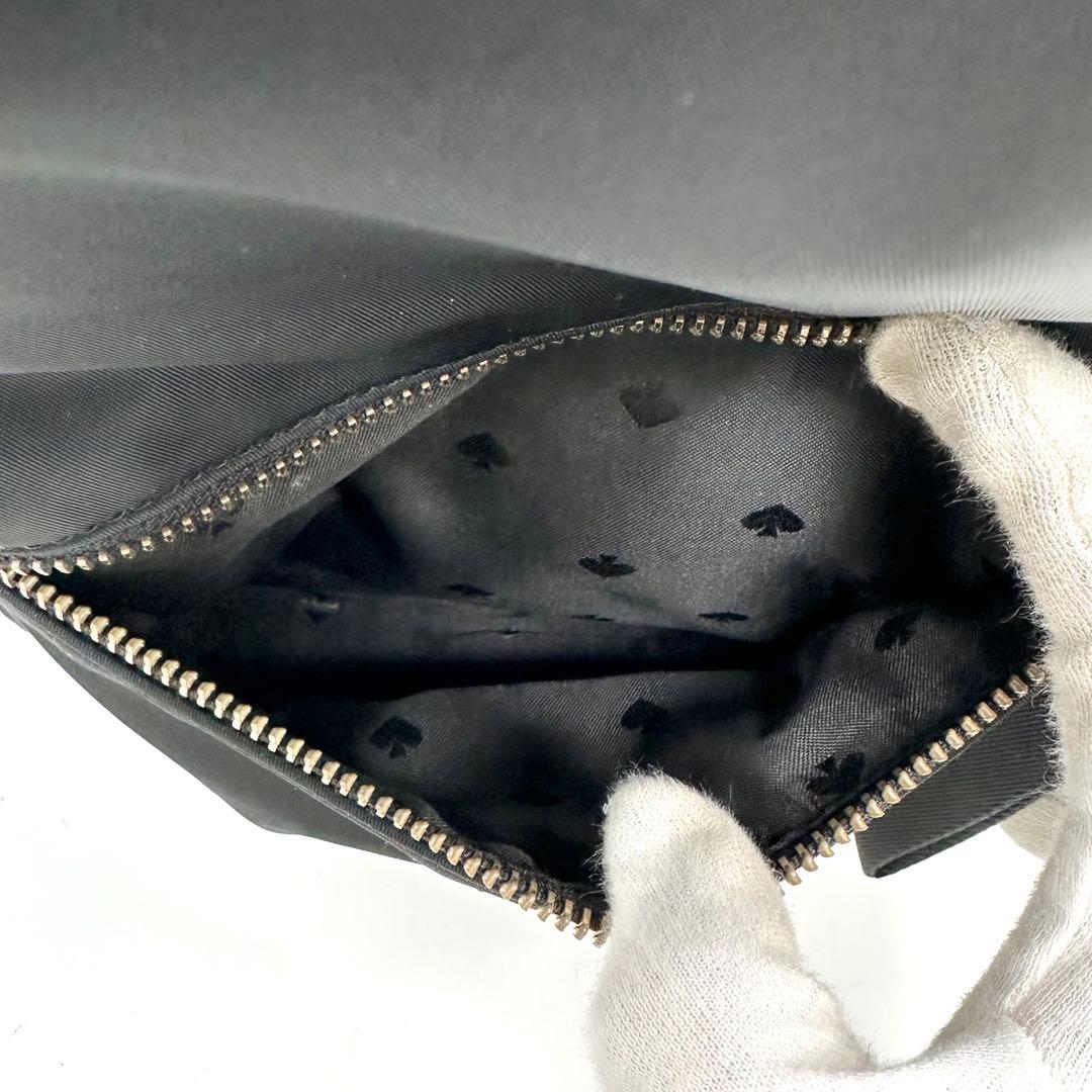 Kate Spade ケイトスペード リュック チェルシー ロゴ ナイロン 黒