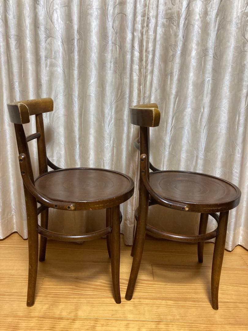 秋田木工 Akimoku ベントウッドチェア 曲げ木 椅子 2脚セット 大塚家具