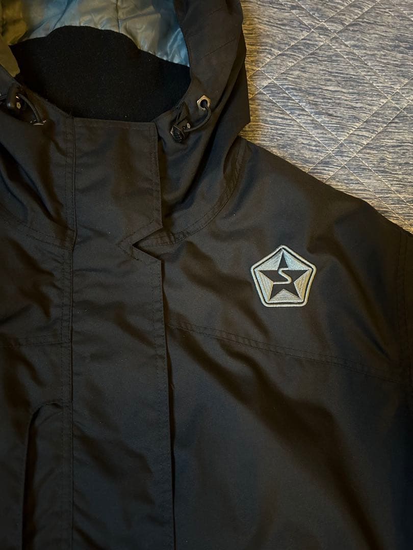 Mサイズ 黒 フード付きジャケット