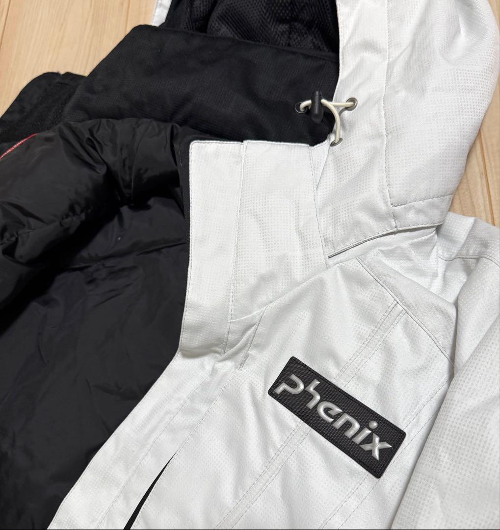 【phenix】スキーウェア メンズサイズXO ホワイト