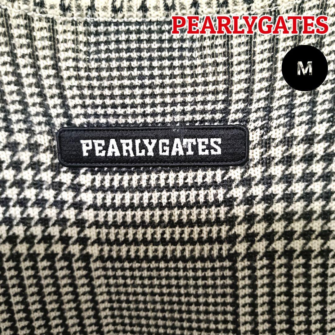 【大人の遊び心】パーリーゲイツ セーター アイボリー M メンズ ゴルフ