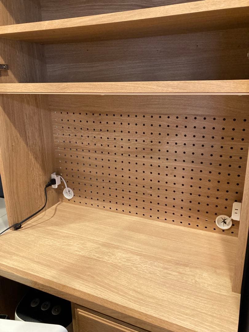 【cubic style】急募です! 食器棚　ナチュラルウッド　80