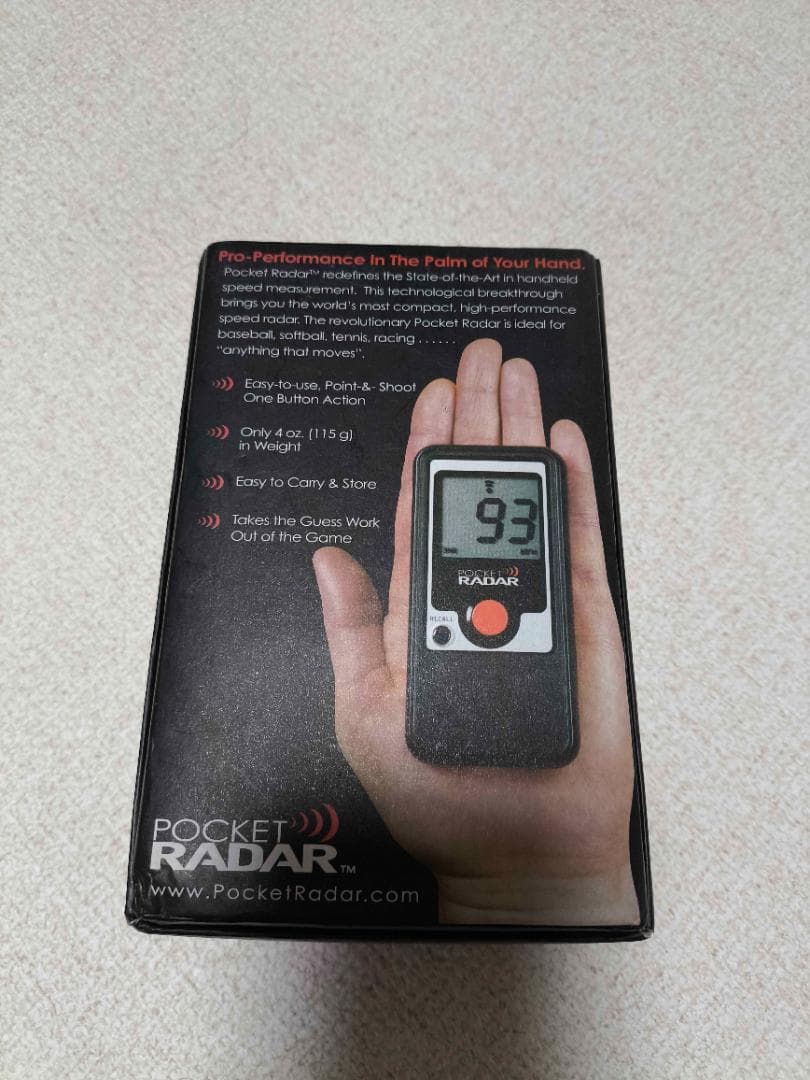 ポケットレーダー　スピードガン