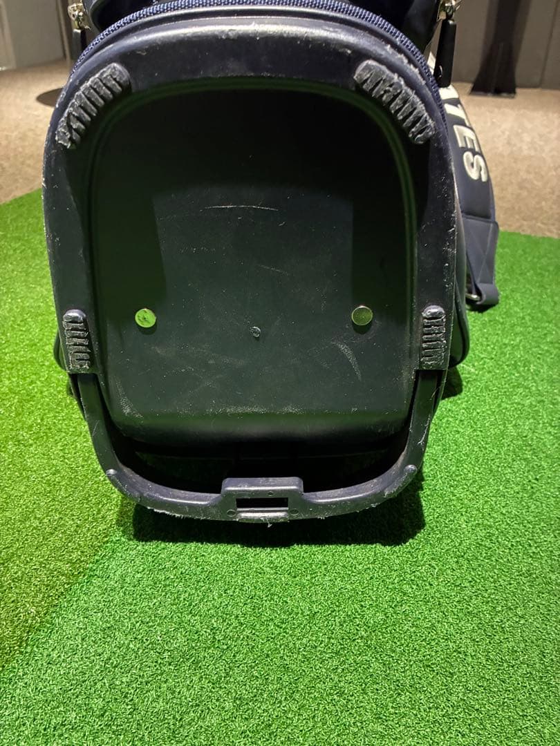 美品　正規品　パーリーゲイツ スタンド式　キャディバッグ　ネイビー