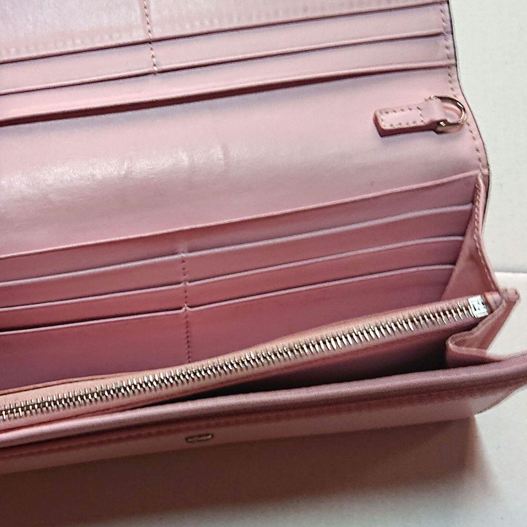 FENDI 長財布 【ウォレットチェーンなし】 ピンク