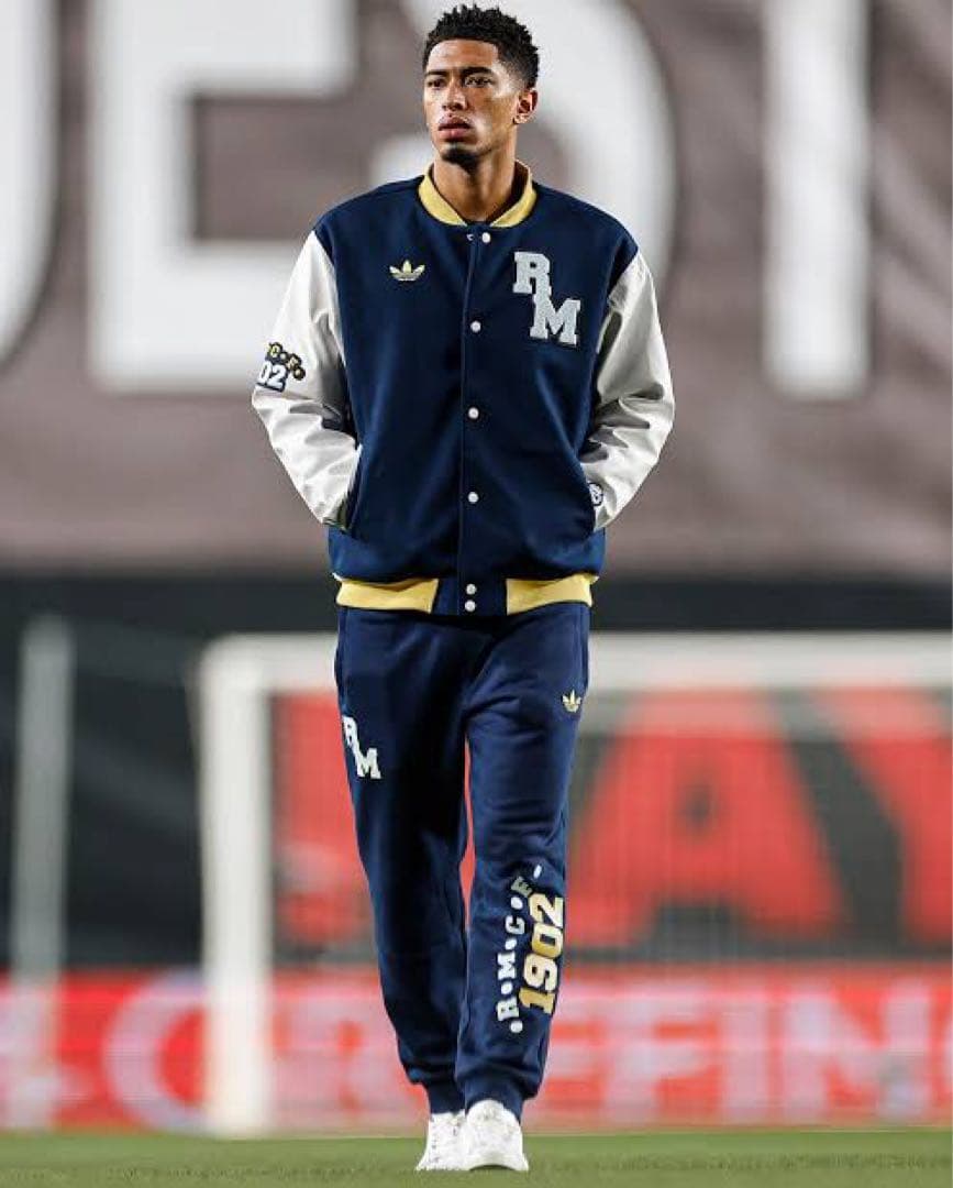 レアルマドリード スタジャン ジャケット スウェット - メルカリ