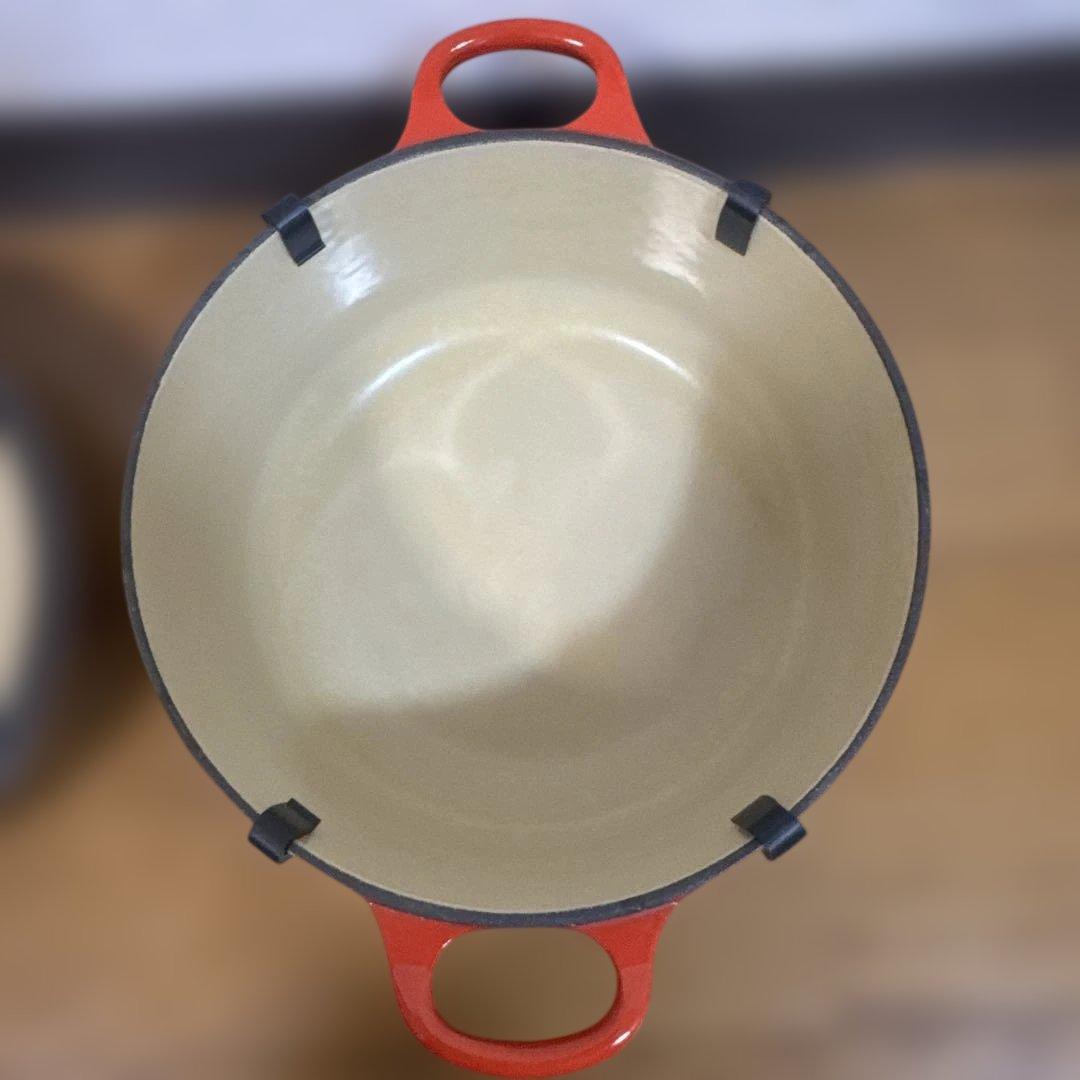 ル・クルーゼ ココットロンド 鍋 20cm レッド