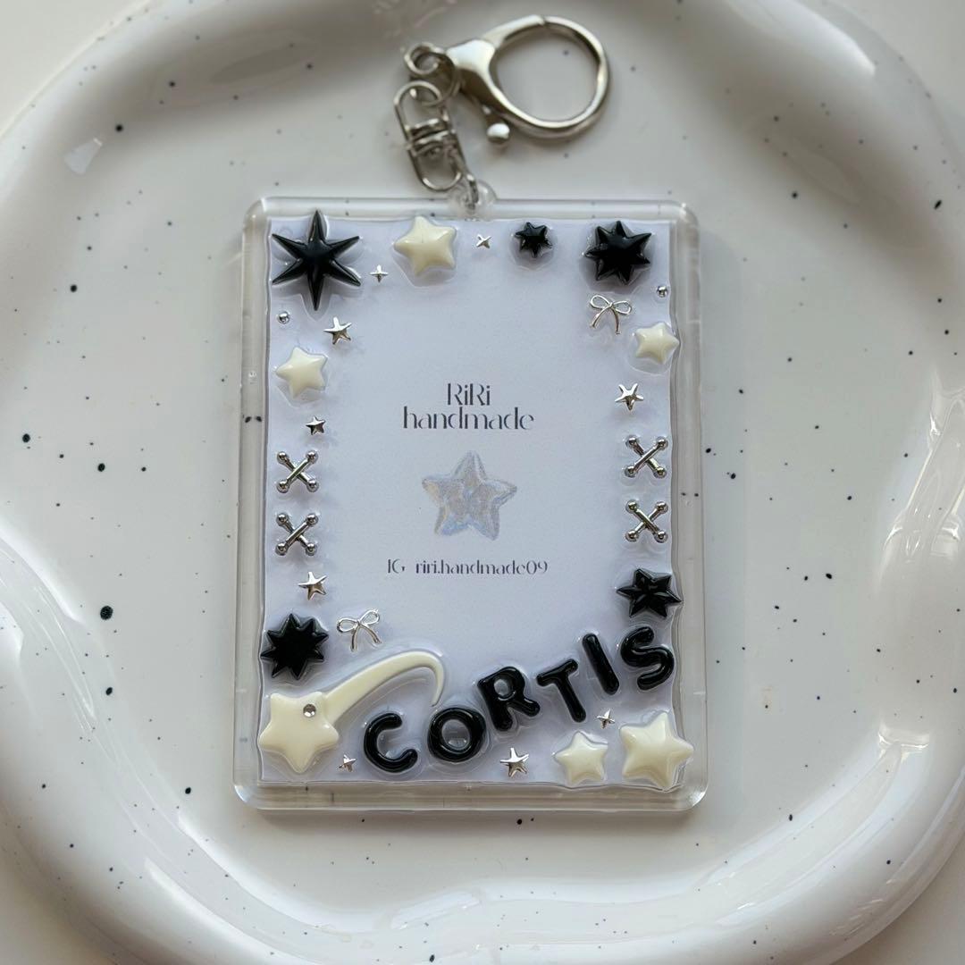 トレカキーホルダー トレカケースデコ CORTIS コルティス レジン