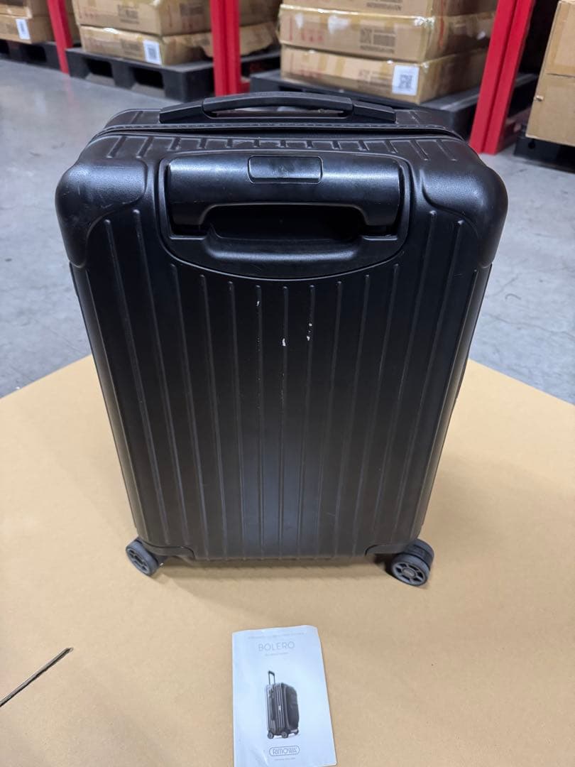 リモワ ボレロ 37L 機内持ち込み 4輪 TSAロック 黒 ジャンク - メルカリ