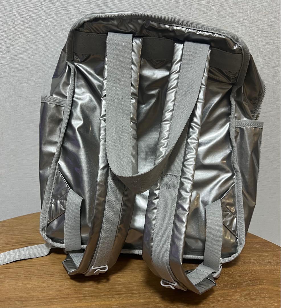 レスポートサック　ひとりっぷコラボ　リュック　シルバー