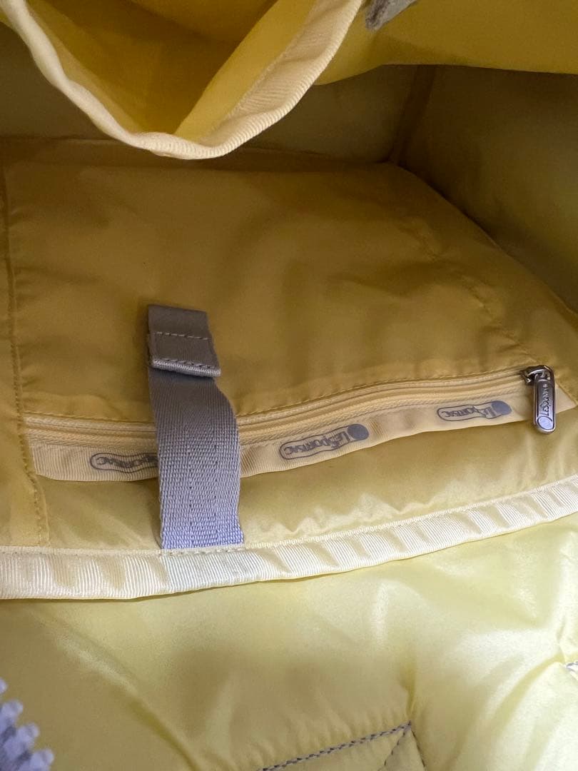 レスポートサック　ひとりっぷコラボ　リュック　シルバー