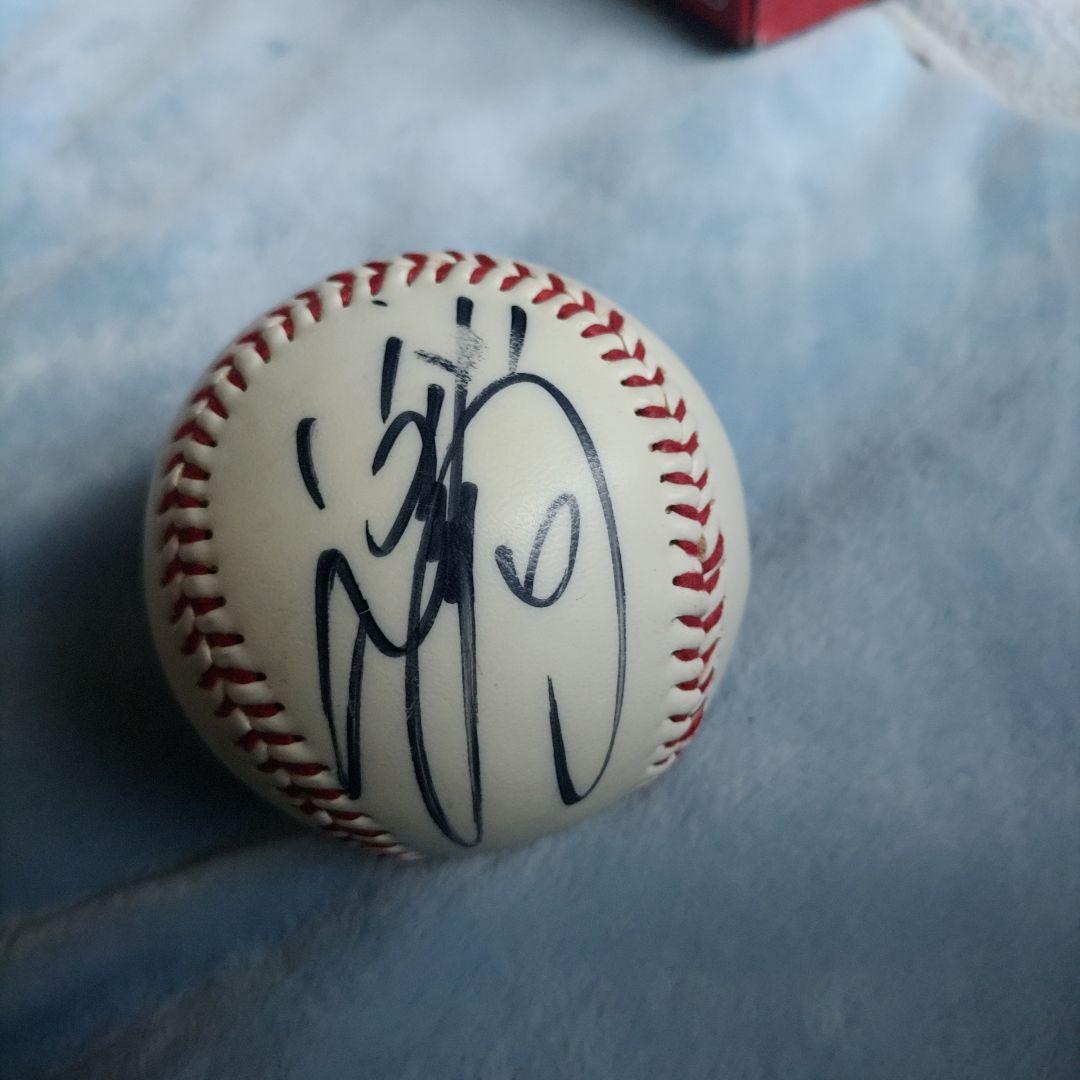 篠塚和典選手 サインボール 巨人 ジャイアンツ 篠塚利夫選手 - メルカリ