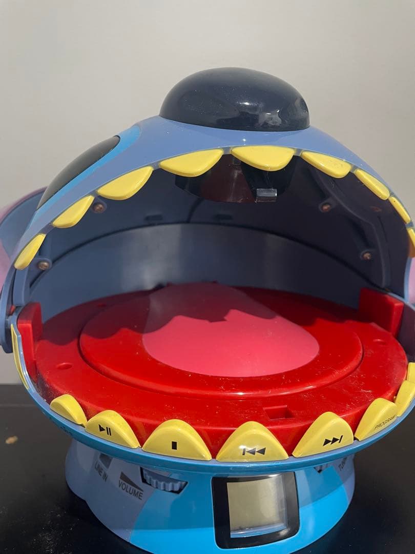 スティッチ ポータブルCDプレーヤー