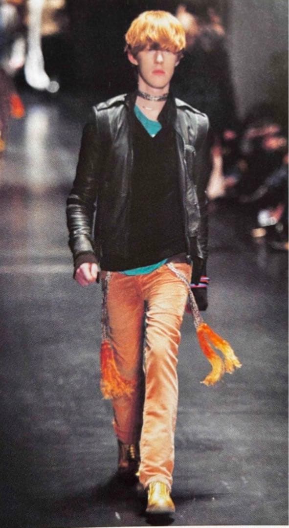 Dior homme 05AW シルクフリンジストール エディスリマン - メルカリ