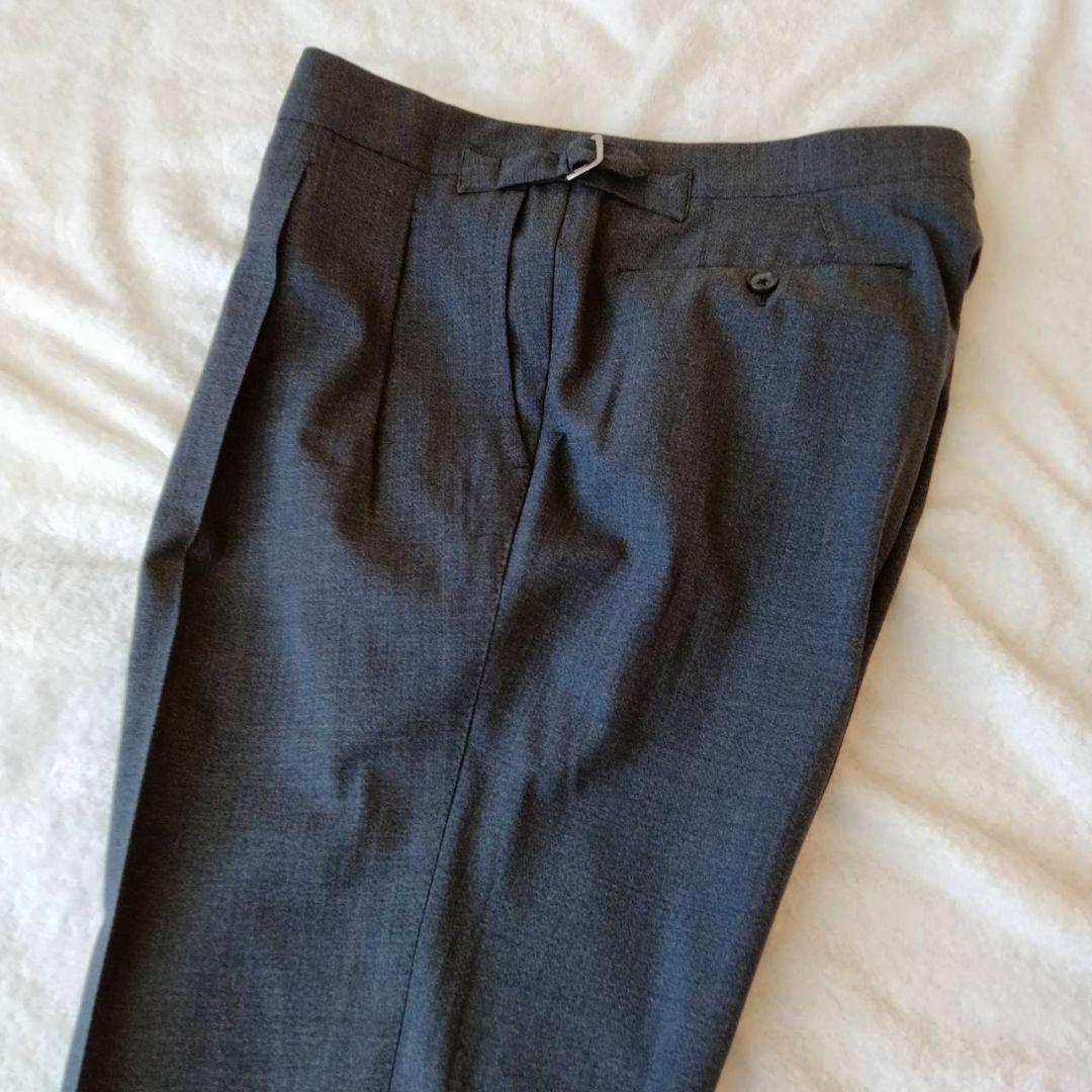 リングジャケットマイスター【訳あり】セットアップスーツ　グレー系　Lサイズ