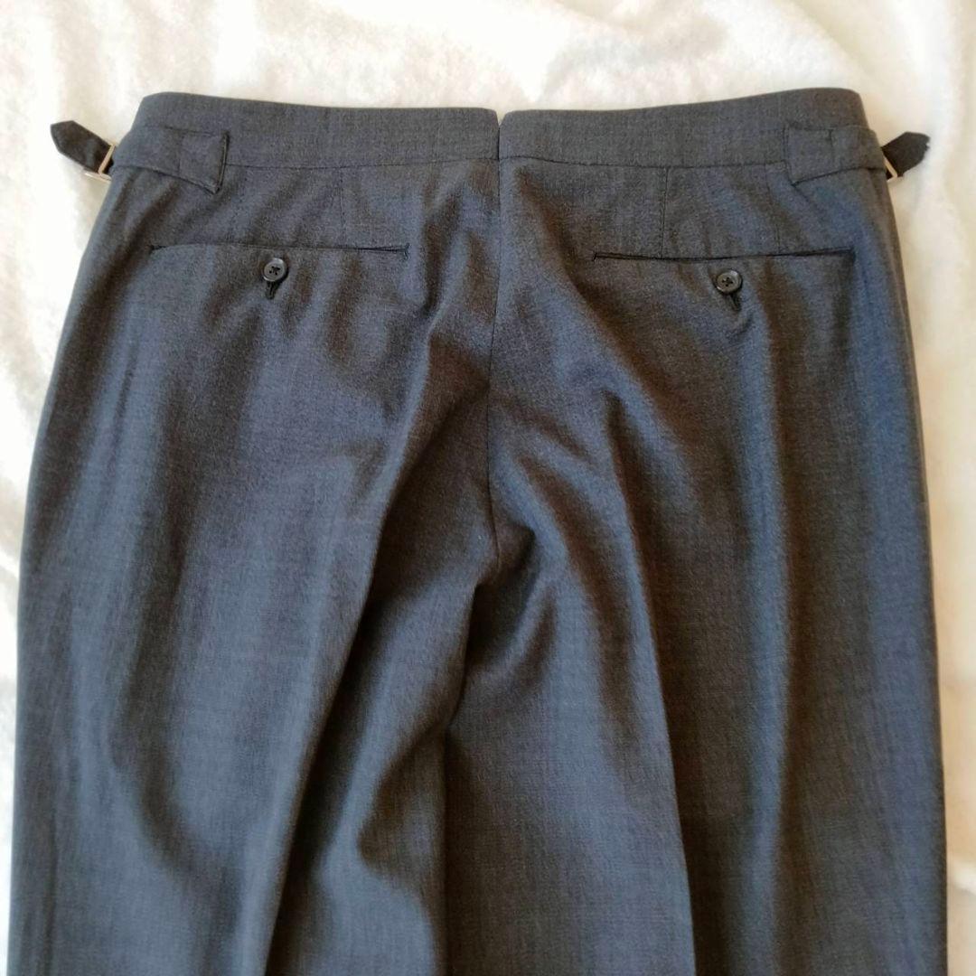 リングジャケットマイスター【訳あり】セットアップスーツ　グレー系　Lサイズ