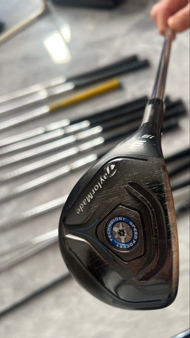 ゴルフクラブセット 14本 HONMAキャディバッグ付き　左利き用