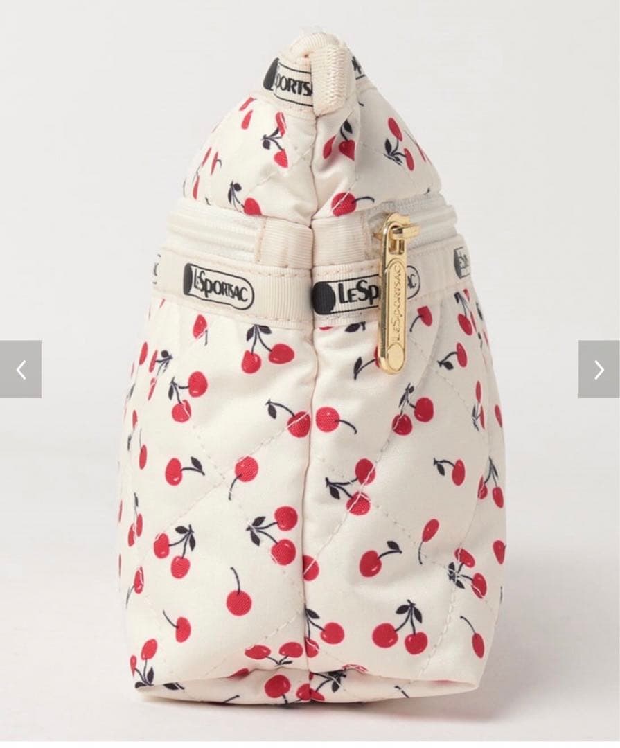 完売品》神崎恵 レスポートサック レスポ コラボ ポーチ チェリー