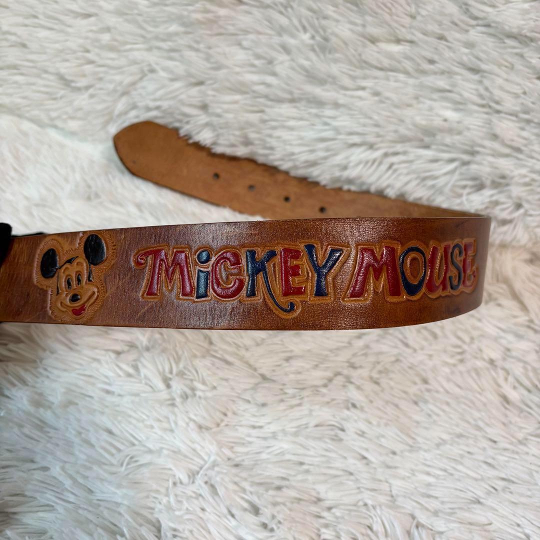 ✨希少/極美品✨ウォルトディズニープロダクション ベルト ミッキー ヴィンテージ