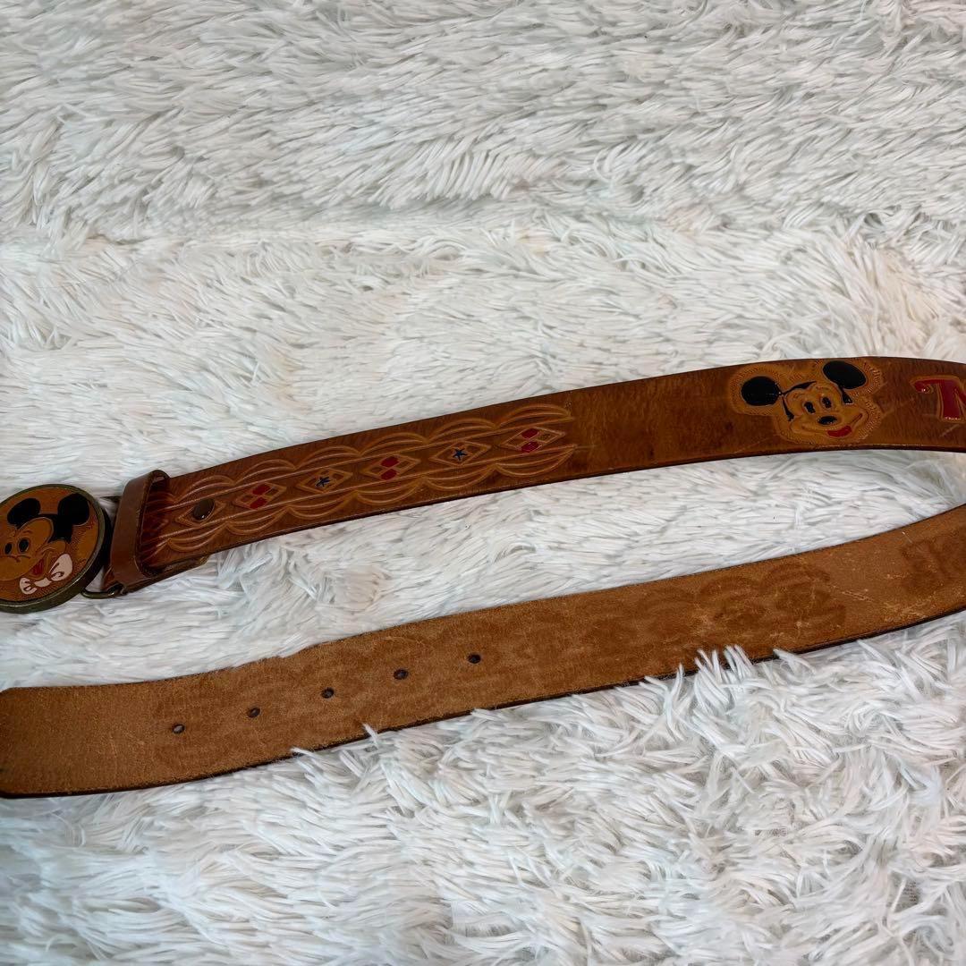 ✨希少/極美品✨ウォルトディズニープロダクション ベルト ミッキー ヴィンテージ