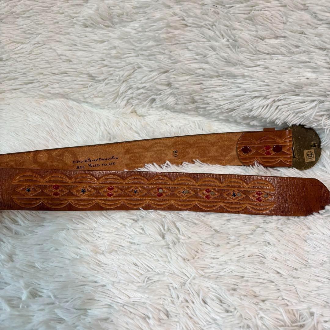 ✨希少/極美品✨ウォルトディズニープロダクション ベルト ミッキー ヴィンテージ