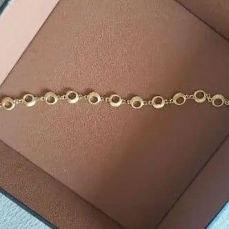 クリスマスセール　ウノアエレ　18kゴールド ブレスレッド