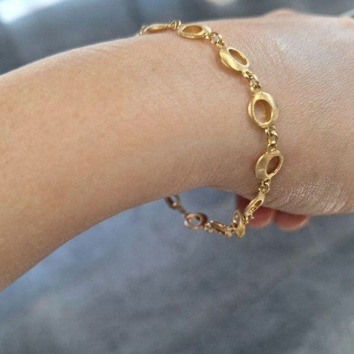 クリスマスセール　ウノアエレ　18kゴールド ブレスレッド