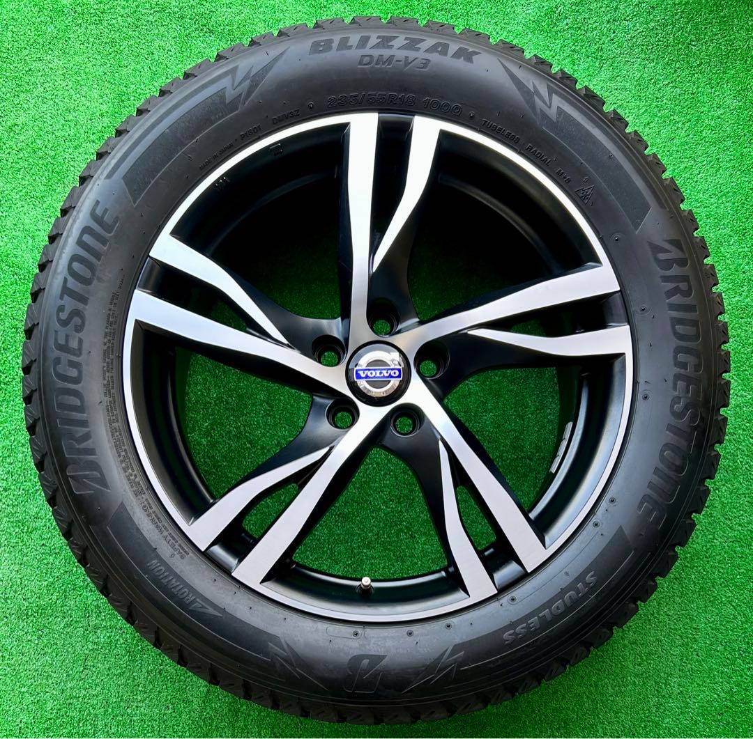 ボルボ XC40 MAKホイール＋235/55R18 BS冬タイヤ付4本セット - メルカリ