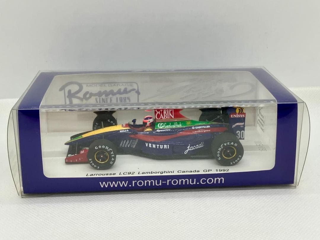 ☆片山右京 直筆サイン入り☆1/43☆ラルース LC92 ランボルギーニ