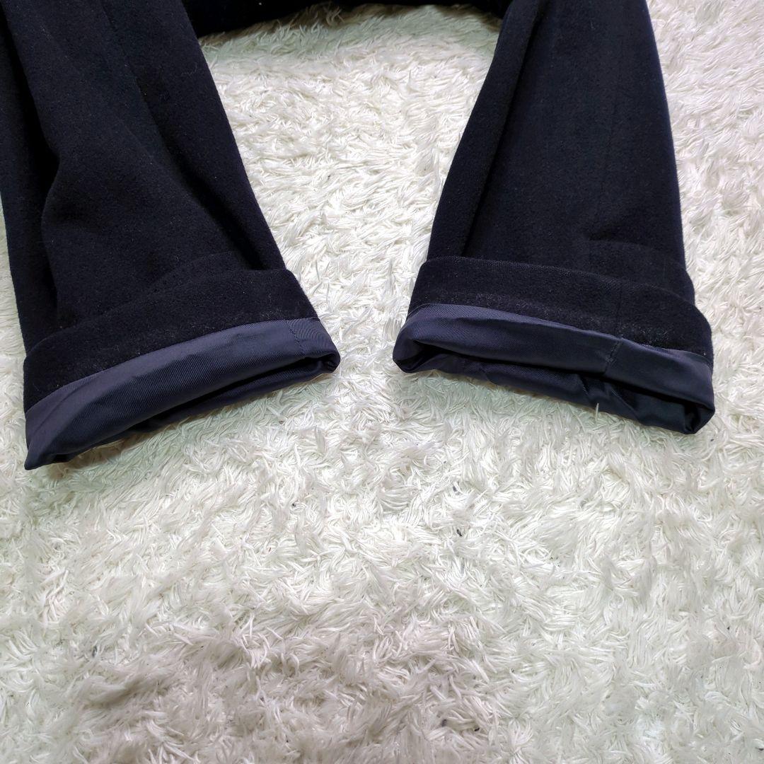 専用 カシミヤ100% 日本製 野海製 深喜毛織カシミヤ ダークネイビー